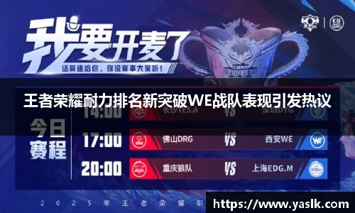 王者荣耀耐力排名新突破WE战队表现引发热议